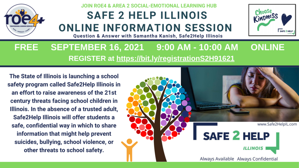 Safe 2 Help Illinois Online Information Session