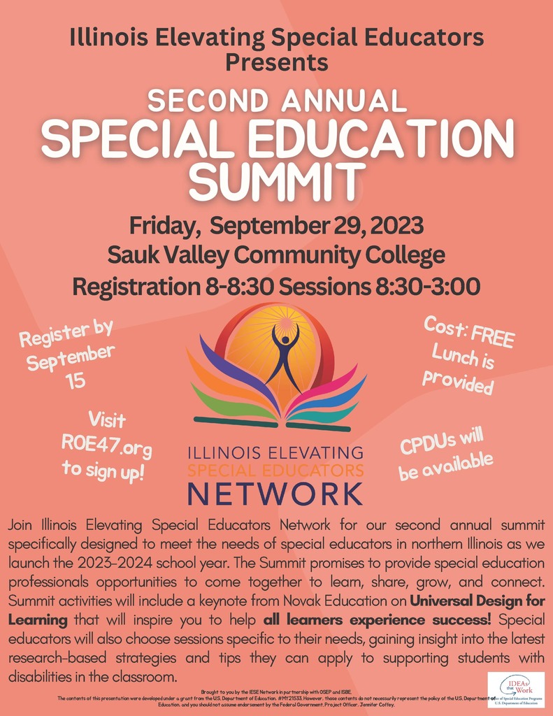 2nd Annual Special Ed Summit